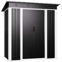 Outdoor Steel Storage Shed 6 x 4ft 1800 x 1200 x 1850mm | CaterEq CESART102