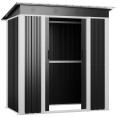 Outdoor Steel Storage Shed 6 x 4ft 1800 x 1200 x 1850mm | CaterEq CESART102 Outdoor Steel Storage Shed 6 x 4ft 1800 x 1200 x 1850mm | CaterEq CESART102