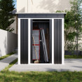 Outdoor Steel Storage Shed 6 x 4ft 1800 x 1200 x 1850mm | CaterEq CESART102 Outdoor Steel Storage Shed 6 x 4ft 1800 x 1200 x 1850mm | CaterEq CESART102