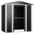 Outdoor Steel Storage Shed 6 x 4ft 1800 x 1200 x 1850mm | CaterEq CESART106 Outdoor Steel Storage Shed 6 x 4ft 1800 x 1200 x 1850mm | CaterEq CESART106