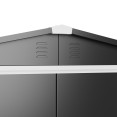 Outdoor Steel Storage Shed 6 x 4ft 1800 x 1200 x 1850mm | CaterEq CESART106 Outdoor Steel Storage Shed 6 x 4ft 1800 x 1200 x 1850mm | CaterEq CESART106