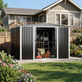 Outdoor Steel Storage Shed 10 x 8ft 3000 x 2400 x 2050mm | CaterEq CESART110 Outdoor Steel Storage Shed 10 x 8ft 3000 x 2400 x 2050mm | CaterEq CESART110