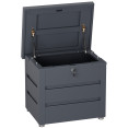 Lockable Outdoor Steel Storage Box 690 x 520 x 587mm | CaterEq CESART116 Lockable Outdoor Steel Storage Box 690 x 520 x 587mm | CaterEq CESART116