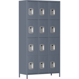 Commercial Grey 12 Door Locker 900x400x1830mm - CESART242