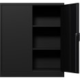 Professional Black Steel Cabinet 2 Doors 800x400x900mm - CESART244