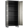 Lockable Mobile Steel Storage Cabinet 820 x 410 x 1830mm | CaterEq CESART302