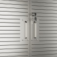 Lockable Mobile Steel Storage Cabinet 820 x 410 x 1830mm | CaterEq CESART302