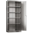 Lockable Stainless Steel Storage Cabinet 800 x 400 x 1800mm | CaterEq CESART304