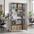 Lockable Stainless Steel Storage Cabinet 800 x 400 x 1800mm | CaterEq CESART304