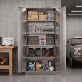 Lockable Stainless Steel Storage Cabinet 800 x 400 x 1800mm | CaterEq CESART304