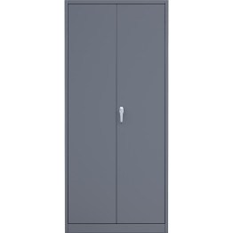 Professional Metal Grey Steel Cabinet 2 Doors 800x400x1800mm | CaterEq CESART602