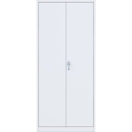 Professional Metal White Steel Cabinet 2 Doors 800x400x1800mm | CaterEq CESART604