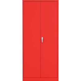 Professional Red Steel Cabinet 2 Doors 800x400x1800mm | CaterEq CESART608