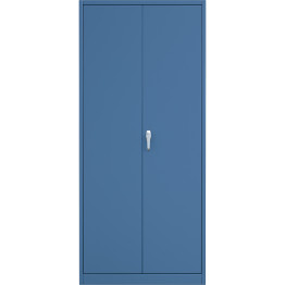 Professional Metal Blue Steel Cabinet 2 Doors 800x400x1800mm | CaterEq CESART610