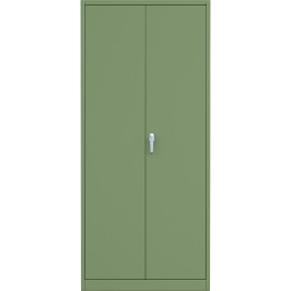 Professional Green Steel Cabinet 2 Doors 800x400x1800mm | CaterEq CESART612
