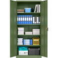 Professional Green Steel Cabinet 2 Doors 800x400x1800mm | CaterEq CESART612