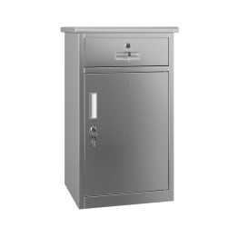 Commercial Stainless Steel 1‑Door Cabinet 750×400×400 mm | CaterEq CESARTSS1DW