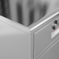Commercial Stainless Steel 1‑Door Cabinet 750×400×400 mm | CaterEq CESARTSS1DW