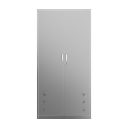 Commercial Stainless Steel Double‑Door Cleaning Cabinet, 1800×900×400 mm| CaterEq CESARTSS3S