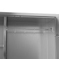 Commercial Stainless Steel Double‑Door Cleaning Cabinet, 1800×900×400 mm| CaterEq CESARTSS3S
