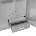 Commercial Stainless Steel Double‑Door Cleaning Cabinet, 1800×900×400 mm| CaterEq CESARTSS3S