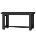 Commercial Heavy Duty Cold‑Rolled Steel Work Table 1500×750 mm – Black | CaterEq CESARTTB02 Commercial Heavy Duty Cold‑Rolled Steel Work Table 1500×750 mm – Black | CaterEq CESARTTB02