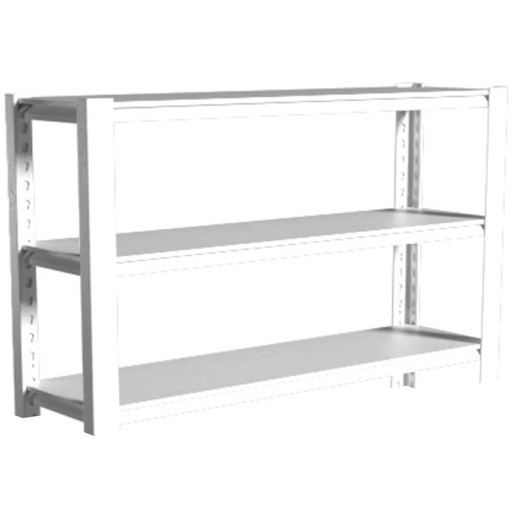 Commercial Shelving Unit 3 Tier 35kg 800x460x865mm White - CESART266 Commercial Shelving Unit 3 Tier 35kg 800x460x865mm White - CESART266