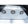 Commercial Upright Display Chiller 795L 3 Glass Door Black 1200 x 580 x 1950mm | CaterEq CESC1200