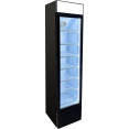 Commercial Bottle cooler Upright 145 litres Hinged glass door LED Canopy Black - CESC145B Commercial Bottle cooler Upright 145 litres Hinged glass door LED Canopy Black - CESC145B