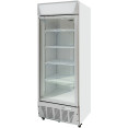 Commercial Display Refrigerator Upright 500 litres Hinged glass door LED canopy Grey - CESCC517 Commercial Display Refrigerator Upright 500 litres Hinged glass door LED canopy Grey - CESCC517