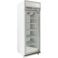 Commercial Display Refrigerator Upright 480 litres Hinged glass door LED canopy Grey - CESCM500