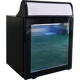 Commercial 55L Ice Cream Display Freezer 595x550x766mm - CESD55B