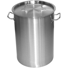 Professional Stainless Steel Dustbin 55 Litres | CaterEq CESDB55