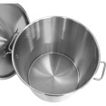 Professional Stainless Steel Dustbin 75 Litres | CaterEq CESDB75