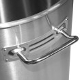 Professional Stainless Steel Dustbin 75 Litres | CaterEq CESDB75