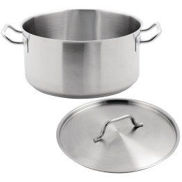 Professional Stew pan with Lid Stainless steel 9.0 litres - CESE12617