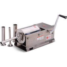 Commercial Sausage Stuffer 3 litre Stainless steel Horizontal - CESH3