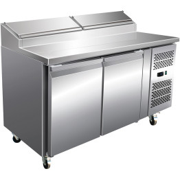 Preparation Counter 2 doors 7xGN1/3 1360x700x1085mm - CESH27