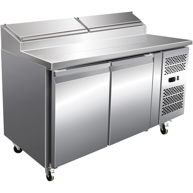 Preparation Counter 2 doors 7xGN1/3 1360x700x1085mm - CESH27