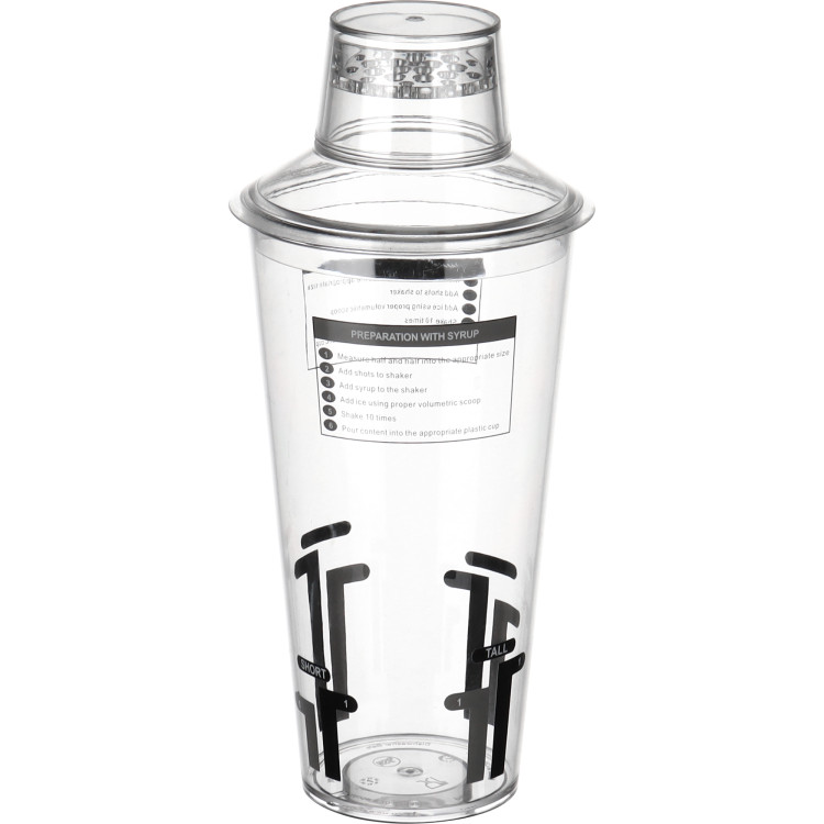 Clear Drink Shaker PC 230mm - CESH30SHAKER