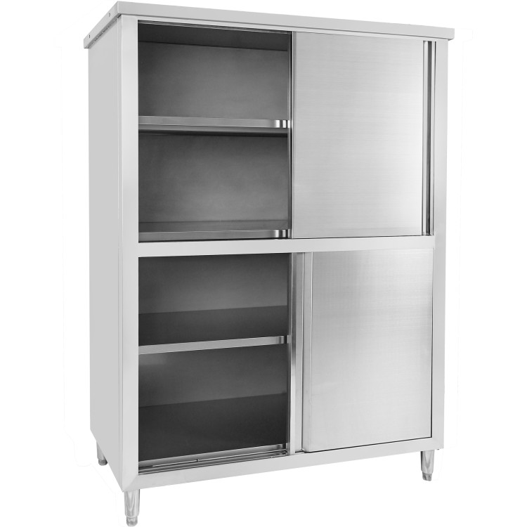 Commercial Stainless steel High Storage Cabinet 4 Shelf 1200x600x1800mm - CESHC12060