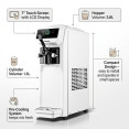 Commercial Standing Soft Serve Ice Cream Machine 13–16L/H 210x610x706mm | CaterEq CESKFAT1116WHITE