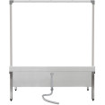 Commercial Stainless Steel Mop Sink with High Rack & 2-in-1 Mop Holder 1500x600x550mm | CaterEq CESMSJYHR15060 Commercial Stainless Steel Mop Sink with High Rack & 2-in-1 Mop Holder 1500x600x550mm | CaterEq CESMSJYHR15060