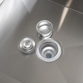 Commercial Stainless Steel Mop Sink with Low Rack & 2-in-1 Mop Holder 600x600x550mm | CaterEq CESMSJYLR6060