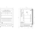 Professional Meat Dry Ageing Maturing Refrigerator 125 litres - CESN125