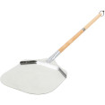 Pizza Peel 12'' square Wood handle Length 132cm - CESPRX13212