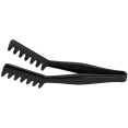 11" Black Angled Spaghetti Tongs Polycarbonate- CESPTONG1