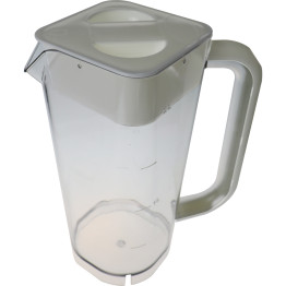 2 Litre Clear Water Pitcher with Lid - CESQ2L