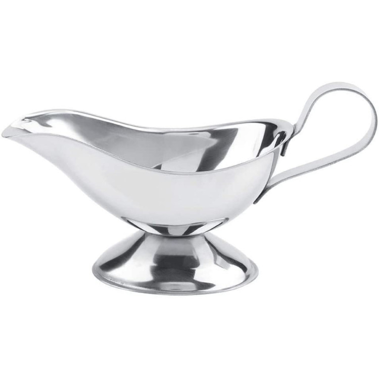 Sauce & Gravy Boat 110ml Stainless Steel - CESSB001