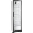 Commercial Upright Beverage Bottle Cooler 214 Litres Single Hinged Glass Door Black & White 538x505x1585mm | CaterEq CESSH54 Commercial Upright Beverage Bottle Cooler 214 Litres Single Hinged Glass Door Black & White 538x505x1585mm | CaterEq CESSH54